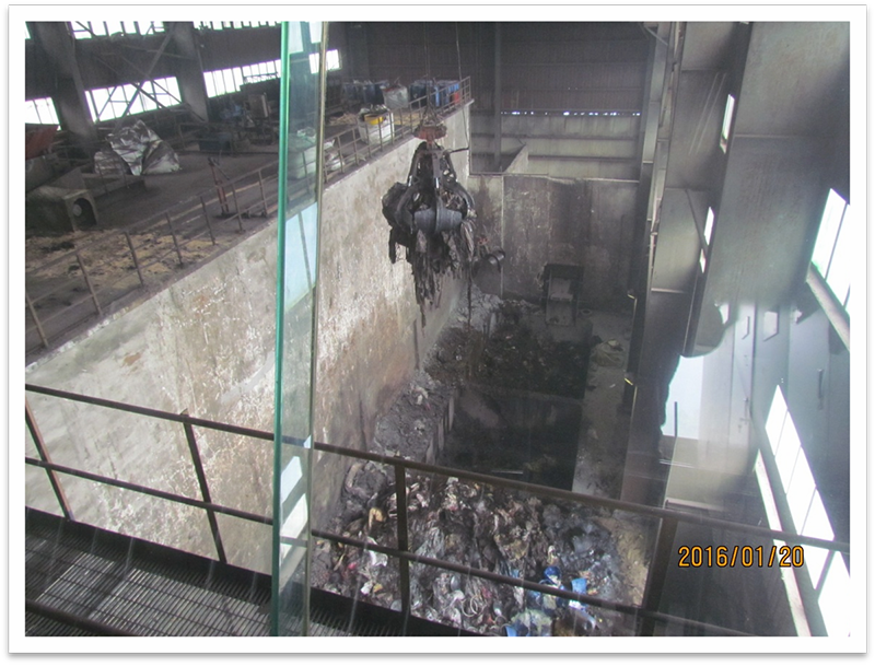 固废处理行业行车吊智能控制方案